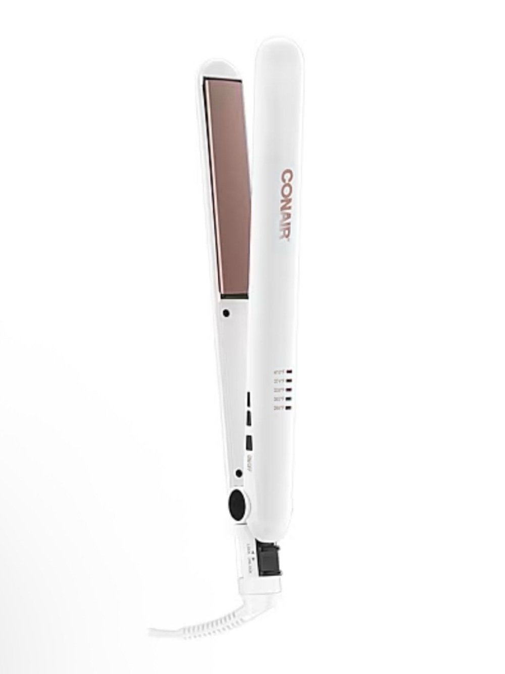 Conair Double Ceramic Rose Gold 1" Flat Iron